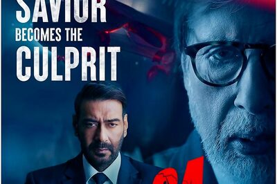 Runway 34 New Poster: Amitabh Bachchan and Ajay Devgn Are Set To Take All On a 'Turbulent Journey'