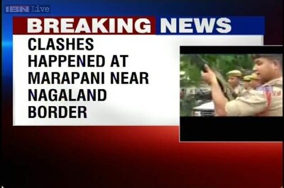 People oppose Tarun Gogoi's visit to Assam-Nagaland Border, clash with police