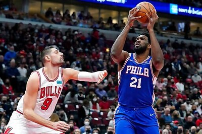 Embiid Carries 76ers Past DeRozan, Bulls In East Showdown