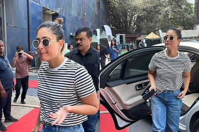 Kareena Kapoor Khan Slays In Summer Staples, Gets Papped In Tee and Denims; Photos