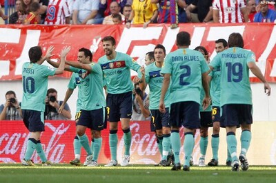 La Liga: Messi injured as Barca win 2-1