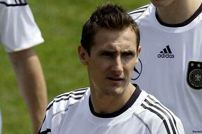 Klose a injury worry for Germany: report