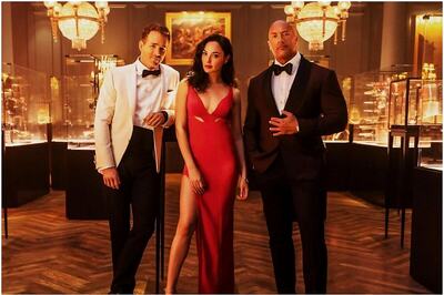 Dwayne Johnson Says Red Notice, Netflix's Biggest Movie Ever, will Premiere on November 12