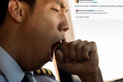 Anand Mahindra Quips About Pilots Dozing Off in Cockpit, Internet Can't Stop Laughing