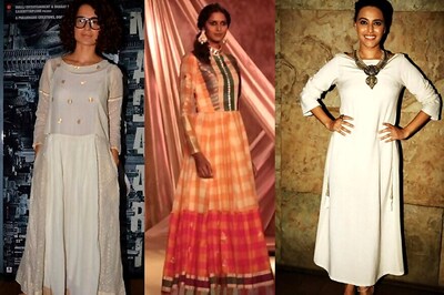 Smriti Irani, Vijay Bhai Rupani Attend Indian Handloom Show At India Textiles 2017