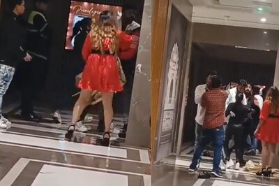 Watch: Two Drunk Women Fight, Attack And Abuse Each Other Outside Lucknow Club