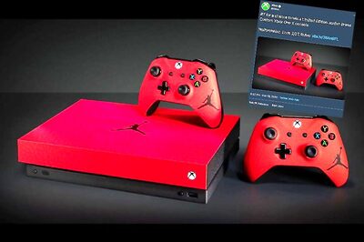 Nike x Microsoft Have Just One Special Jordan-branded Xbox One X For You to Win
