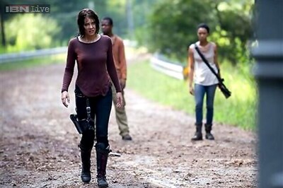 3 seasons of 'The Walking Dead' has made Lauren Cohan more subdued