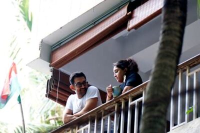 Aamir Khan Joins Har Ghar Tiranga Campaign, Displays Tricolour as He Spends Time With Daughter