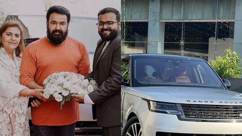 Mohanlal Brings Home Range Rover Worth Whopping Rs 3 Crore, Malayalam Superstar Poses With Car