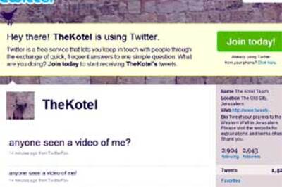 Twitter site offers followers line to God