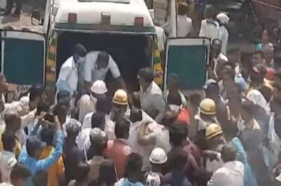 Maharashtra: 1 Dead As Building Collapses in Chhatrapati Shivaji Nagar Area | WATCH