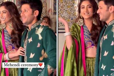 Surbhi Chandna-Karan Sharma Kick Off Wedding Celebrations With Mehendi Ceremony