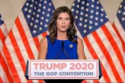 Noem's Pitch To Aid Trump Seems To Benefit Own Campaign Fund