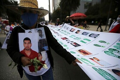 Mexican Mothers March In Capital For Disappeared Children