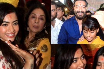 Ganesh Chaturthi: From Kartik Aaryan To Ajay Devgn, Celebrities At Lalbaugcha Raja