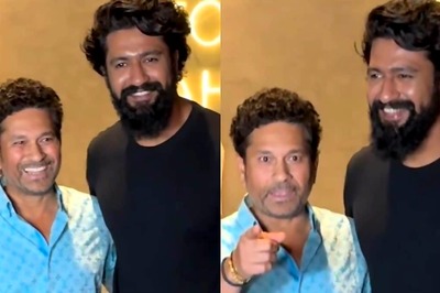 Vicky Kaushal, Sachin Tendulkar Pose Together At Sam Bahadur Screening; Latter Says 'Bohot Achchi Film'