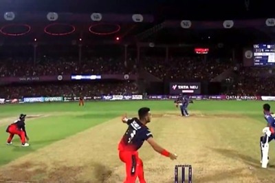 WATCH: Harshal Patel Tries to Run Out Ravi Bishnoi at the Non-strikers' End, Fails Terribly