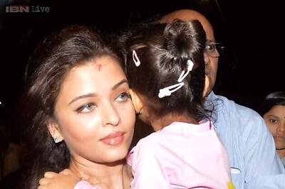 Snapshot: Aishwarya Rai leaves for Cannes with daughter Aaradhya and mother Brinda Rai