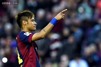 Neymar may make Barcelona return against Malaga