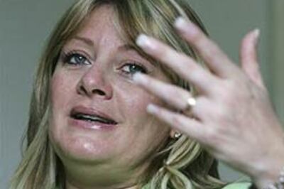 Ex-wife takes up campaign against Hugo Chavez