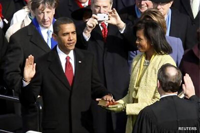 US: Obama to celebrate second term with oaths, parade