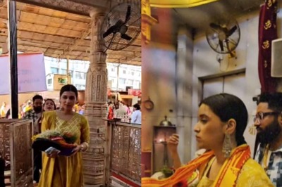 Bigg Boss 17's Mannara Chopra Seeks Blessings At Siddhivinayak Temple, Photos