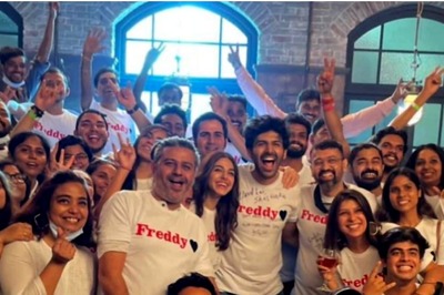 Kartik Aaryan Finishes Shooting for Freddy, Shares Pic with Alaya F and Film Unit