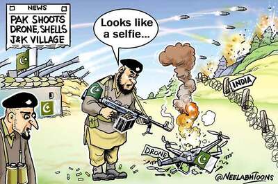 Cartoon of the day: Pakistan continues to violate ceasefire along LoC
