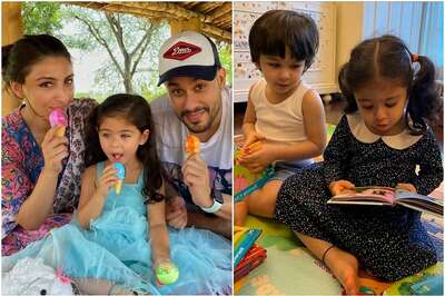Kareena Kapoor Khan, Soha Ali Khan Post Adorable Pictures as Inaaya Turns 3