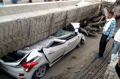 Varanasi Flyover Collapse: Police Flagged Lack of Safety Measures in Feb, But Did Not Curb Traffic Underneath