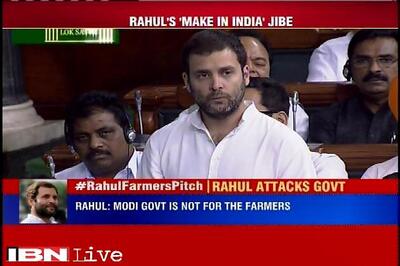 Rahul takes a dig at Modi's foreign trips, says PM is in India now, should meet farmers