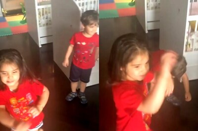 Karan Johar’s Kids Yash and Roohi Look Adorable Dancing to 'Aankh Marey', Watch Video