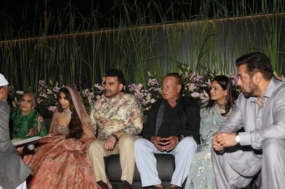 Salman Khan Pays Close Attention as Arbaaz Khan, Shura Khan Exchange Wedding Vows; Pics Go Viral