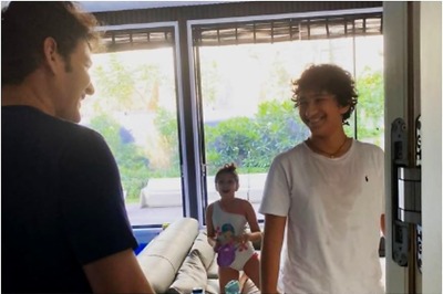 Namrata Shirodkar Shares Adorable Pic of Mahesh Babu with Children