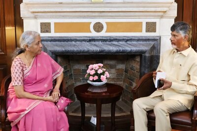 Naidu in Delhi Again, JDU’s Sanjay Jha Meets FM; BJP Allies Press for 'Special Help' Ahead of Budget