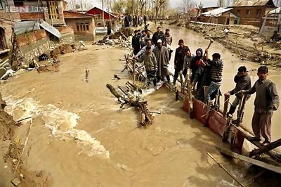Flood fears diminish in Kashmir valley