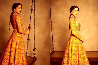 Sharvari Wagh Decks Up In The Most Stunning Abu Jani Sandeep Khosla Lehenga For Anant Ambani And Radhika Merchant's Wedding