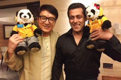 Jackie Chan Keeps His Word, Meets Salman Khan During His Visit To India