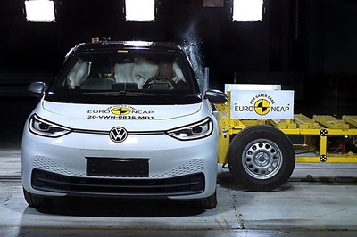 Volkswagen ID.3 EV Scores Full 5 Stars in Euro NCAP Crash Test Safety Rating: Watch Video