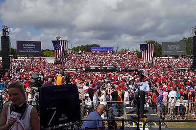 The Latest: Trump MN Rally Capped At 250 At State Insistence