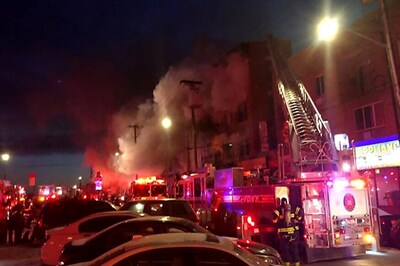Fire Rips Through Apartment Complex in New York City, Dozen Injured