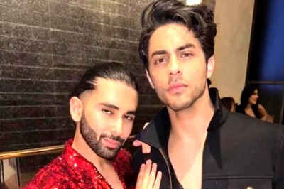 Aryan Khan Poses For A RARE Pic, Seen With Orry At Shah Rukh Khan's Birthday Bash
