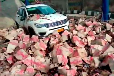 Watch: Beer Shower on SUV in Rajasthan Toll Plaza Caught on CCTV Camera