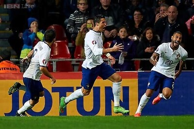 Euro Qualifiers: Ronaldo scores in Portugal's 1-0 win over Denmark