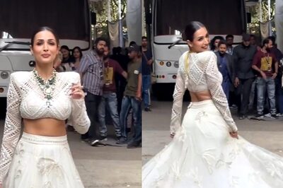 Malaika Arora Looks Like A Vision As She Twirls In A White Lehenga, Fans Call Her ‘Goddess’; Watch