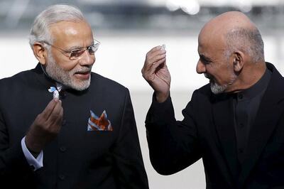 Modi Greets Afghan President on Birthday, This Time Correctly