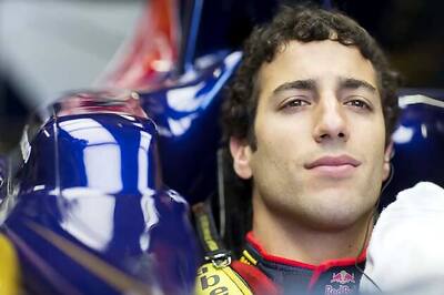 Daniel Ricciardo tops first practice at rain-hit Silverstone