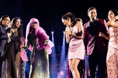 Mukesh Ambani and Family Shake A Leg With Rihanna on Stage at Anant-Radhika’s Pre-Wedding Bash; Photos Go Viral