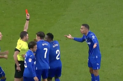 La Liga: Mason Greenwood One of 3 Getafe Players Sent Off in 0-2 Loss to Rayo Vallecano